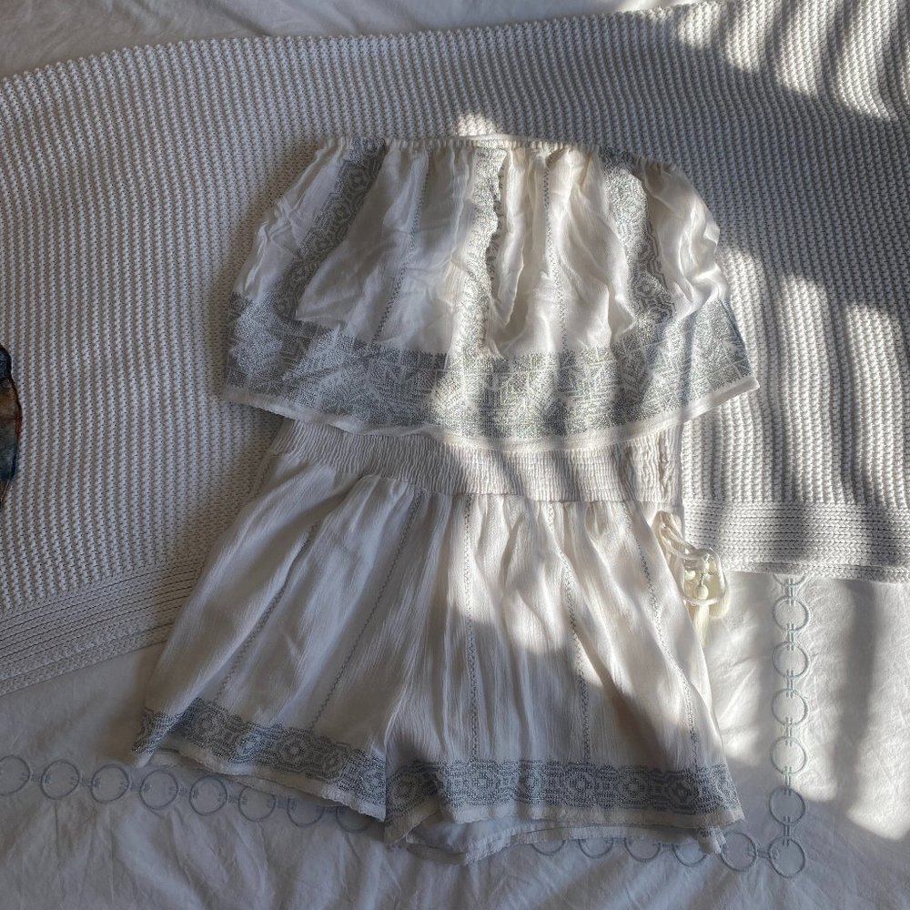 Saylor Strapless Romper